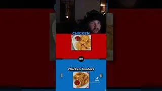 Miniature : CaseOh Would You Rather (Chicken Edition!) 😭 #caseoh #meme