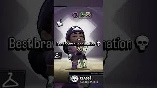 Miniature : best animation of brawleur 💀 #brawlstars