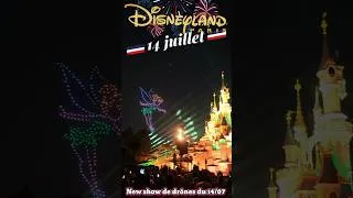 Miniature : Nouveau #show de #drônes pour le #14juillet 2026 à #disneylandparis ! #bastilleday #tinkerbell #dlp