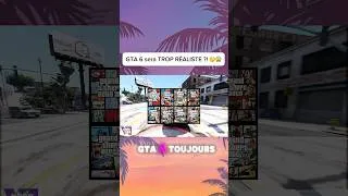 Miniature : GTA 6 SERA TROP RÉALISTE ?! 🤔 MOINS DE LIBERTÉ ?! 😱 #gta #gta6 #gtavi #gamingfr #shorts #gtarp