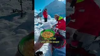 Miniature : Construire un igloo géant - Résumé J3  #montagne #igloo #microaventure