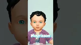 Miniature : Que pensez-vous de l’évolution de ce sim ? 👶 #lessims4 #sims4 #thesims4