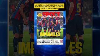 Miniature : L'exploit EXCEPTIONNEL du Fc Barcelone #football #infosfootball #barcelona #barca #sports