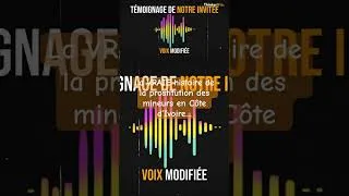 Miniature : La VRAIE histoire de la prostitution des mineurs en Côte d’Ivoire #africa #abidjan #afrique #culture