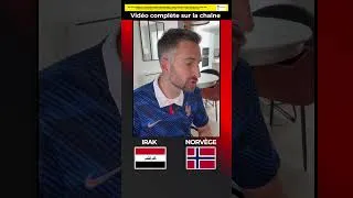 Miniature : IRAK - NORVEGE : Mon Pronostic Foot #coupedumonde