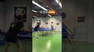 Miniature : Mauvais jour..mais victoire 💪🏻🏓 #tabletennis #pingpong