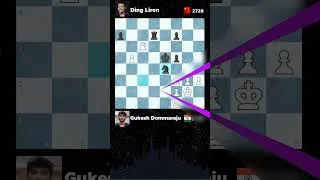 Miniature : Championnat du monde d'échecs 2024 - Gukesh vs Ding - 7eme partie