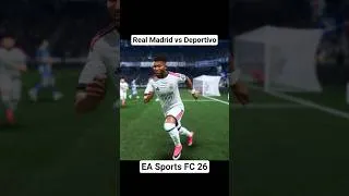 Miniature : MBAPPÉ LOB SUBLIME 🇲🇫✨️ Real Madrid vs Deportivo FC 26 26/27