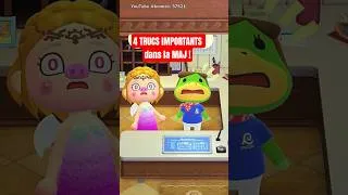 Miniature : 4 trucs IMPORTANTS à faire depuis la maj Animal Crossing #acnh #animalcrossing #shorts #acnhupdate