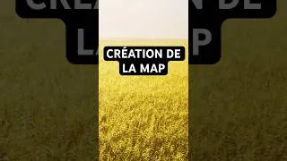Miniature : Création de la Map de mon jeu d’horreur dans les hautes herbes #map #openworld #horrorgame