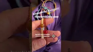 Miniature : Kit micro-macramé coloré 🌈 #bracelet #diy #tutorial #diyprojects #tuto #handmade #micromacrame