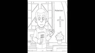 Miniature : Quand tu écoutes TROP ton pasteur 😭😂 | Animation 2D #Shorts