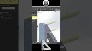 Miniature : Timelaps Solidworks - équerre mécanosoudée - tenons mortaises