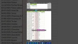 Miniature : La formule rang dans Excel! #exceltips #exceltricks
