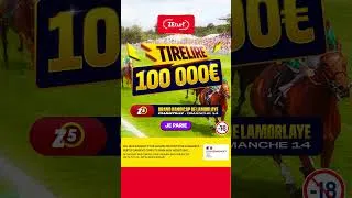Miniature : Tirelire de 100 000€ sur la réunion du Prix de Diane   #zeturf #tomkazak