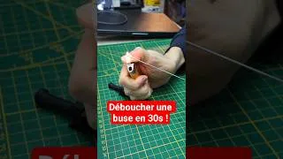 Miniature : Comment déboucher une buse facilement en 30s ! #tuto #impression3d
