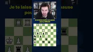 Miniature : Trouve le sacrifice gagnant ! #chess #échecs