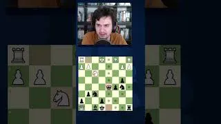 Miniature : La pression a été trop forte !  #chess #echecs