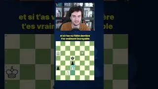 Miniature : Comment arrêter ce pion ? #chess #échecs