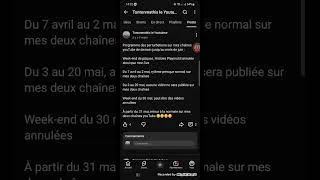 Miniature : Pourquoi le nombre de vidéos n'augmente pas depuis mon retour de vacances