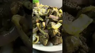 Miniature : Toogou Yaye Isseu foie sauté saf sap. Recette sur ma chaîne YouTube Toogou Yaye Isseu