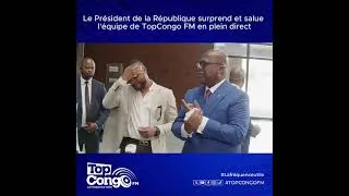 Miniature : LE PRÉSIDENT DE LA RÉPUBLIQUE SURPREND L’EQUIPE DE TOP CONGO