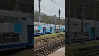 Miniature : BB15000 avec ça VO2n Normandie sur un Paris Evreux entrant en gare de Evreux #train #trainspotting