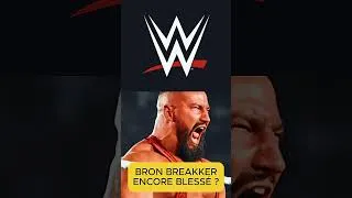 Miniature : Bron Breakker encore blessé ?  #wwe #catch #wwefrance