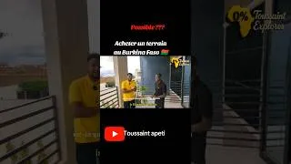 Miniature : Combien coûte une parcelle au Burkina Faso 🇧🇫🇧🇫