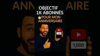 Miniature : Abonnez-vous pour mon anniversaire