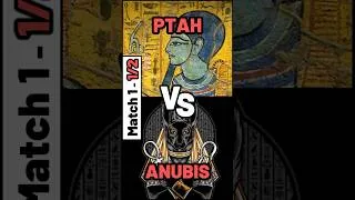 Miniature : PTAH vs ANUBIS | Match 1 - 1/2 finale - L’ultime dieu égyptien de la communauté 🏆#shorts #histoire