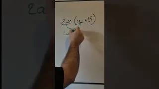 Miniature : simple développement ( calcul literal ) #maths #tutorial #revision #aide #bac