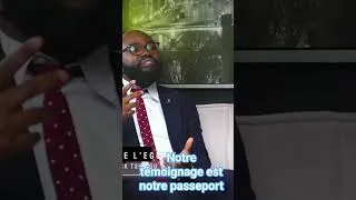 Miniature : Notre témoignage est notre passeport# #afrique #belgique #motivation #france #rdc #togo #cotedivoire