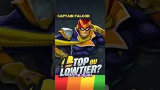 Miniature : Dans quel Smash Bros, CAPTAIN FALCON est-il TOP TIER et LOW TIER ? 🐦‍⬛​