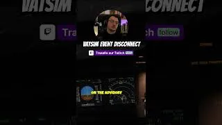 Miniature : VATSIM EVENT DISCONNECT #vatsim #msfs #flightsim