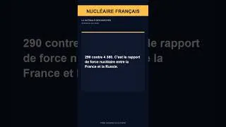 Miniature : 290 vs 4380 ogives : le pari nucléaire de Macron pour l'Europe #Shorts