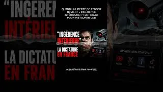 Miniature : QUAND LA LIBERTÉ DE PENSER DEVIENT « INGÉRENCE INTÉRIEURE » ? LE PROJET POUR INSTAURER UNE DICTATUR