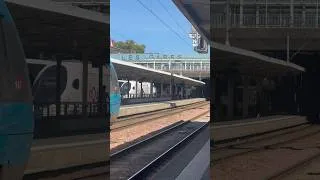 Miniature : Passage du TGV M en gare d’Angers St Laud