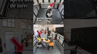 Miniature : 2 semaine évolution incroyable en boxe le lien en description #boxe #boxing