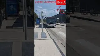 Miniature : Lycée Lafayette Ligne A, #heuliezbus #gx437  #tc #t2c #clermontferrand