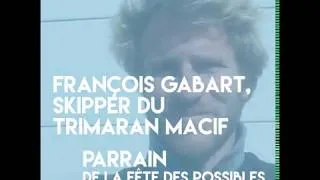 Miniature : François Gabart, skipper du trimaran MACIF, parrain de la Fête des Possibles