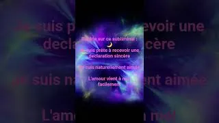 Miniature : Et si demain il t'avouait tout 💌 #432hz #amour  #subliminal #manifestation