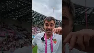 Miniature : 🔴🟢 La réaction de Benoit Albert après le sacre de Pia en Super XIII