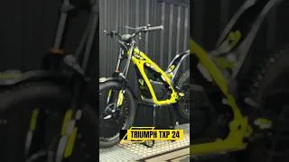 Miniature : 🔋 TRIUMPH TXP 24: moto eléctrica offroad de TRIUMPH con 2 carrocerías: trial & enduro. 📍TRIALWORLD