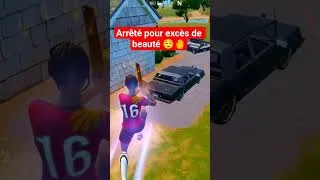 Miniature : Arrêté pour excès de beauté 🤚😌#fortnite #viralshorts #shorts