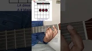 Miniature : #tuto #LA dièse Majeur : comment jouer l' #accord à la #guitare ? #guitar  #guitarlesson
