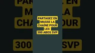 Miniature : Partagez en masse la chaîne !!