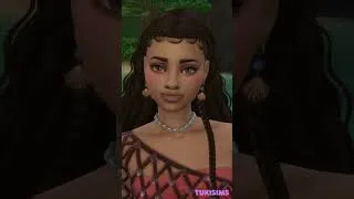 Miniature : 🌊 Je recrée Vaiana de Vaiana dans Les Sims 4 ! 🌺👑