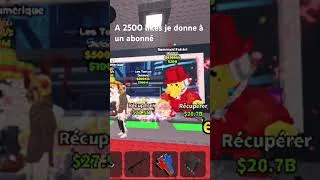 Miniature : A 2500 likes je le donne à un abonné