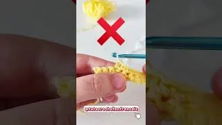 Miniature : 🧶 Changement de couleurs 💛🤍 #crochet #tips #crochettutorial #handmade #france #pourtoi #foryou 🫶🏻